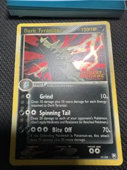 Dark Tyranitar (Holo) 19/109 EX Team Rocket Returns Rare Pokemon Card - Image 3