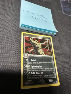 Dark Tyranitar (Holo) 19/109 EX Team Rocket Returns Rare Pokemon Card - Image 4