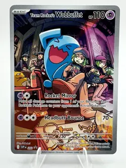 Team Rocket's Wobbuffet Promo SV: Scarlet & Violet Promo Cards 203 NM - Image 1