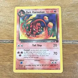 Dark Charmeleon 32/82 Team Rocket Pokemon Card WOTC Vintage Non Holo - Image 1