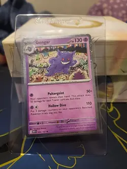 Pokemon Gengar TCG Holo Card 94/165 Scarlet & Violet 151 Cosmos Holo - Image 1