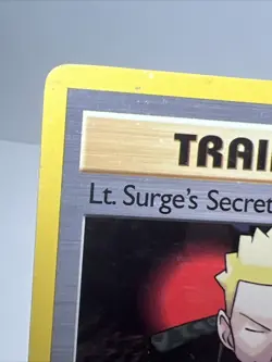 HP+ Lt. Surge's Secret Plan 107/132 Gym Challenge AUTHENTIC Pokemon Card - Image 2