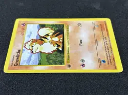 Pokemon Card Growlithe 1st Edition Shadowless 28/102 NM - Image 3
