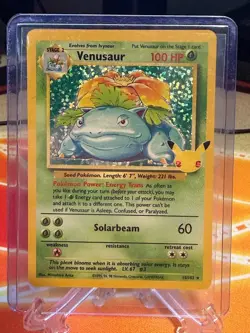 Venusaur 15/102 Pokemon Card - Celebrations: Classic Collection - NM - Image 1