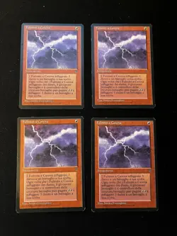 MTG 4x Fulmini a Catena (Chain Lightning) Excellent- Playset Leggende Ita - Image 1