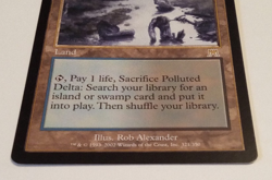 MTG Polluted Delta Onslaught Regular 2002 NM - Image 2