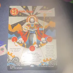 Magic: The Gathering Urza's Saga SLC Enchantment Land Rare Alternative Art - Image 1