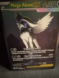 Mega Absol EX 180/132 Special Illustration Rare ⭐⭐ Mega Evolution Pokemon TCG - Image 5