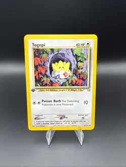 Pokemon Trading Card Togepi 51/111 1st Edition - Image 1