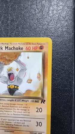 Pokemon TCG Dark Machoke 1st Edition| Team Rocket 40/82 Mint Condition Vintage - Image 5