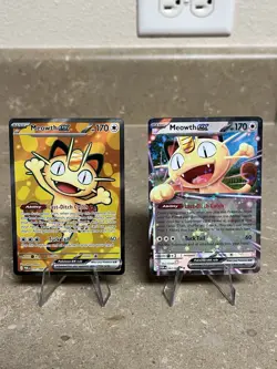 Pokemon Perfect Order Meowth EX 107/088 062/088 UR Ultra Rare - Image 1