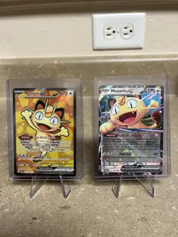 Pokemon Perfect Order Meowth EX 107/088 062/088 UR Ultra Rare - Image 2