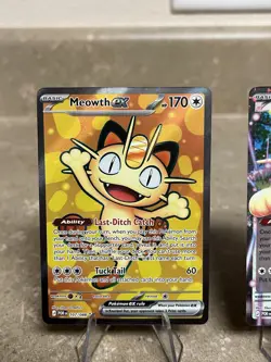 Pokemon Perfect Order Meowth EX 107/088 062/088 UR Ultra Rare - Image 3