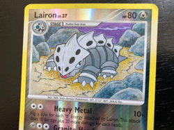 Pokemon Rising Rivals Reverse-Holo Lairon Lv.37 44/111. Excellent Condition - Image 3