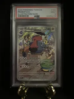 Pokemon TCG Probopass Scarlet & Violet-Twilight Masquerade 182/167 PSA 9 - Image 1