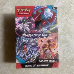 Pokemon Scarlet & Violet Paradox Rift Booster Bundle Box Sealed 6 Booster Packs - Image 1