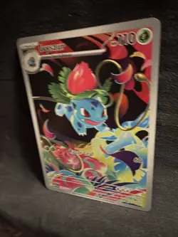 Pokemon TCG Ivysaur Holo Full Art Mega Evolution 134/132 - Image 2