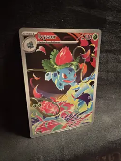 Pokemon TCG Ivysaur Holo Full Art Mega Evolution 134/132 - Image 3