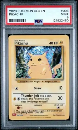 Pikachu #8 - Pokemon Classic Collection Charizard & Ho-oh Deck - PSA 9 - Image 1