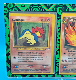 Evolution display of Dark Typhlosion 10/105 Holo Neo Destiny Pokemon 2002 - Image 2