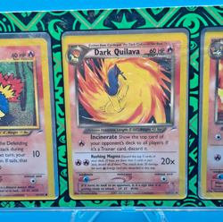 Evolution display of Dark Typhlosion 10/105 Holo Neo Destiny Pokemon 2002 - Image 3