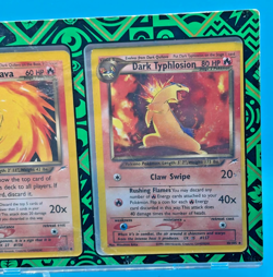 Evolution display of Dark Typhlosion 10/105 Holo Neo Destiny Pokemon 2002 - Image 4