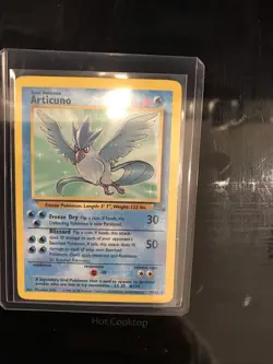 Pokemon TCG Articuno 17/62 Unlimited Non-Holo Rare Fossil Set 1999 - MP - Image 2