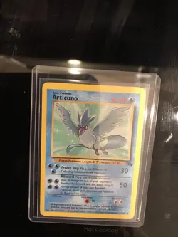 Pokemon TCG Articuno 17/62 Unlimited Non-Holo Rare Fossil Set 1999 - MP - Image 5