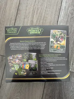 Mega Evolution Perfect Order Pokemon Center Elite Trainer Box SHIP NOW - Image 2