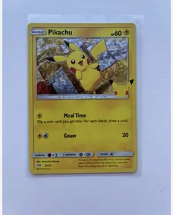 Pokemon TCG Pikachu Mcdonald's ProMos Technologies 25/25 Holo Promo - Image 1