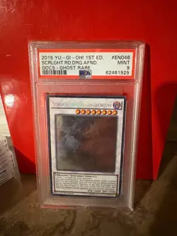 Yu-Gi-Oh! – Scarlight Red Dragon Archfiend – Ghost Rare – 1st Edition – PSA 9 - Image 1