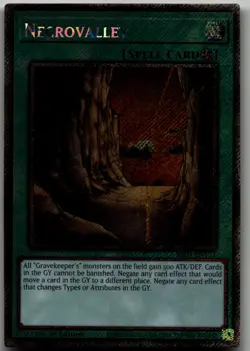 Necrovalley (Platinum Secret Rare) Platinum Secret Rare Quarter Century Stampede - Image 1