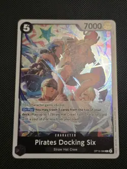 ONE PIECE Pirates Docking Six OP15-088 R ENGLISH - Image 1