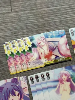 NGL/S58-021 CC - NO GAME NO LIFE Shiro Japanese Weiss Schwarz Trading Card - Image 1