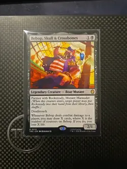Bebop, Skull & Crossbones R MTG Commander: Teenage Mutant Ninja Turtles M/NM, - Image 1