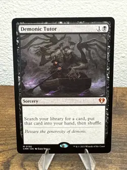 Magic: The Gathering Sorcery Demonic Tutor Demonic Tutor Regular #150 - Image 1