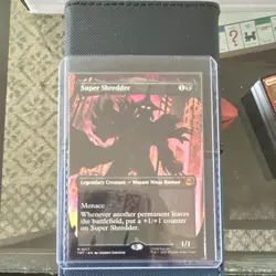 Teenage Mutant Ninja Turtles Super Shredder Legendary Creature Black TMT 2017 - Image 1