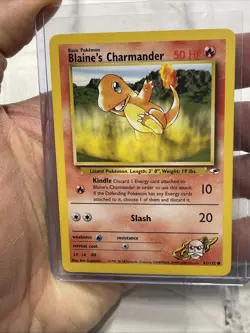 BLAINE'S CHARMANDER - 61/132 - GYM HEROES - POKEMON CARD - NM Vintage Vtg WOTC - Image 1