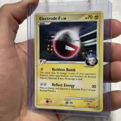 Pokemon Platinum Rising Rivals Single Card Uncommon Electrode G 39/111 NM 2009 - Image 2