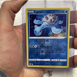Pokemon - Lapras - 031/172 - Rare - Reverse Holo - Sword & Shield - Brilliant NM - Image 1
