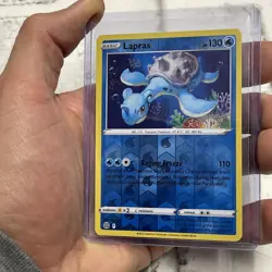 Pokemon - Lapras - 031/172 - Rare - Reverse Holo - Sword & Shield - Brilliant NM - Image 2