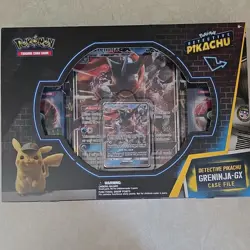 Pokemon Detective Pikachu Greninja-GX Case File Kit Promo Collectors Edition - Image 1