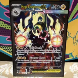 Pokemon TCG Mega Eelektross EX Stage 2 350 HP Split Bomb Disaster Shock ASC 278 - Image 1