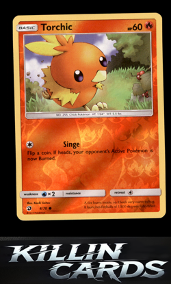 Reverse Holofoil Torchic 4/70 Pokemon Common Dragon Majesty Card NM - Image 1