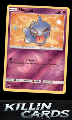 Reverse Holofoil Shuppet (64) 64/168 Pokemon Common SM - Celestial Storm Card NM - Image 1