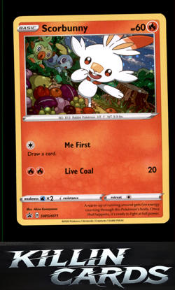 Scorbunny - SWSH071 SWSH071 Pokemon Promo SWSH: Sword & Shield Promo Cards Card - Image 1
