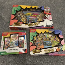 Pokemon Ascended Heroes Premium Poster Collection, Deluxe Pin & First Partner - Image 1