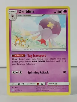 Drifblim - Rare - SM Unified Minds - POKEMON #81 -C - Image 1