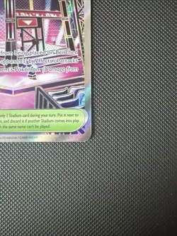 Battle Cage 116/094 PFL Ultra Rare Full Art Holo Trainer-Stadium Pokemon Card NM - Image 4