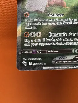 Conkeldurr V - 074/078 - Pokemon GO Alternate Art - NM 1809 - Image 4